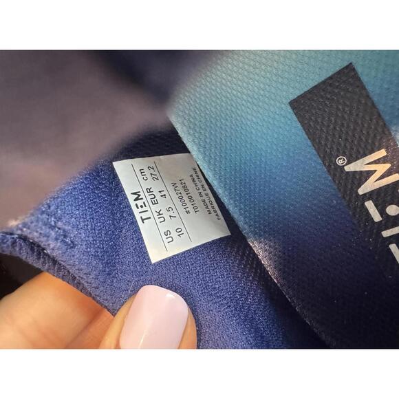 Brand New TIEM Slipstream Cycling Spin Shoes Navy Blue Women’s Size 10 - Picture 5 of 8